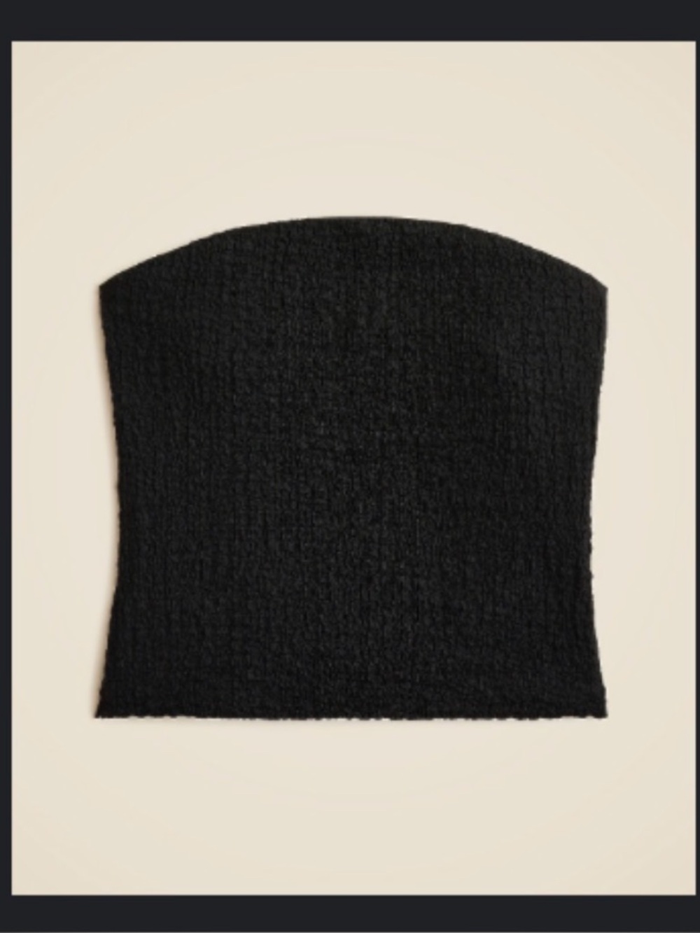 J Crew Bubble knit tube top